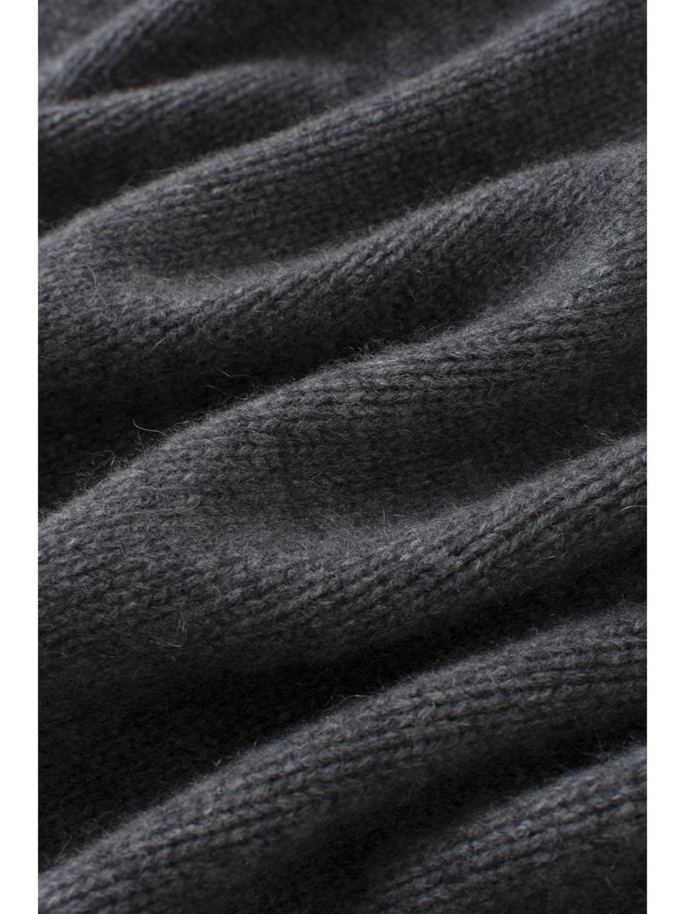 Korean Design 100% Pure Cashmere Heart Sweater - Thick Loose Fit, Versatile Casual Pullover for Women
