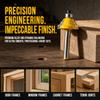 1/4 Inch Shank Edge Forming Router Bit 1-1/4 Inch Width Bead Molding Router Bit  Trim Work