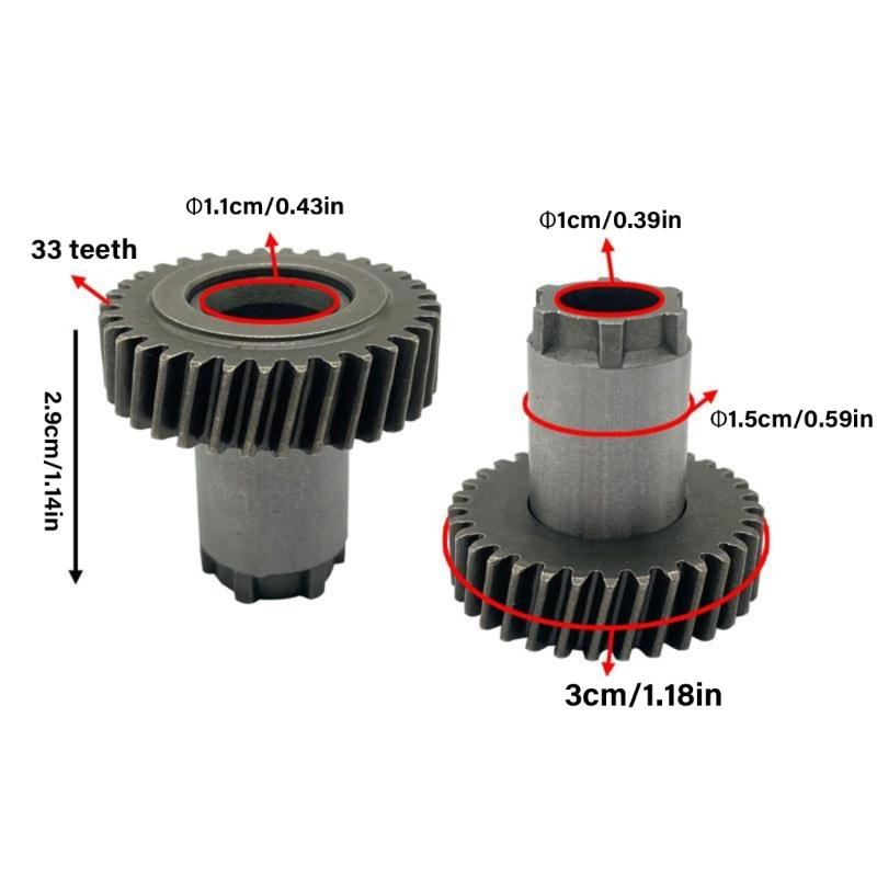 Impact Resistant Cast Steel 7 Tooth Gear Ensures Long Lastings Performances for Various Hammer Power Tool Drill Models