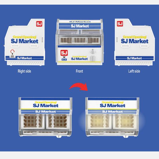 Pre-order SUPER JUNIOR Grand Opening! SJ Market Magnet Set