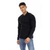 Peter Werth Mens Embroidered Long-Sleeved Polo Shirt