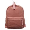 Schoolbag Solid Color Corduroy Backpack Women's 1011 New Middle School Middle School High School Student School Bag Men's Travel Backpack Large 
