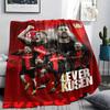 1pz Coperta in Flanella con Stampa Bayer 04 Leverkusen, Alta qualità Confortevole per Tutte le Stagioni, Decorazione per la Casa, Calore e Comfort, Perfetta per Regali di Natale11