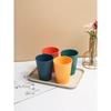 4/11pcs Reusable plastic cup, PP material, multi-color, suitable for camping picnic kitchen and, microwave and dishwasher safe