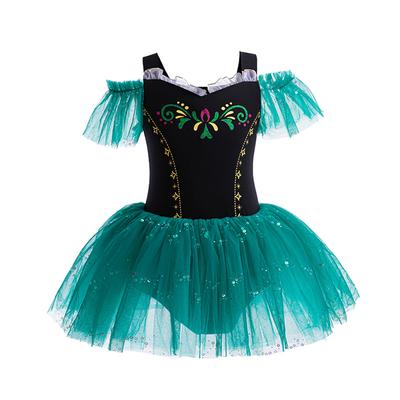 Costume da Ballo per Bambini Natale Halloween Gonna Corta Estiva per Bambine Gonna in Garza Abbigliamento da Ballo Balletto per Bambini Pratica