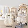 Infant Strollers Seat Liner Pad Provide Better Support for Various Models Travel Friendly Design Pram Cart Cushion
