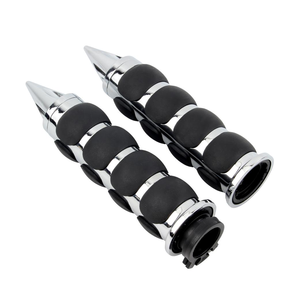 Motorcycle Hand Grips 25mm Motocross Grip Cuffs Handle Handlebar For Harley Sportster Dyna Softail Touring Street Glide