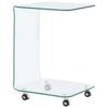 Day and Night - Day and Night Tempered Glass Coffee Table 45x40x63 Cm