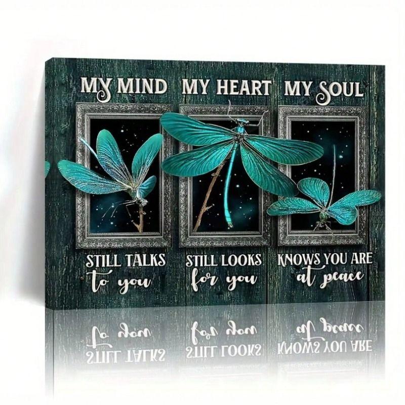 

Retro Metal Wall Art Tin Sign for Living Room Decor 20x30 cm