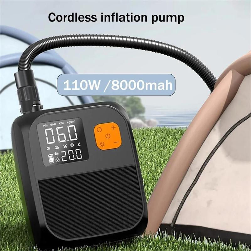 SUP Boat Accessories 25PSI High Pressure Portable Air Compressor Stand Up Paddle SUP Pump Electric Air Pump