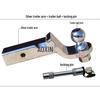 Compatible Tow Hook for Toyota Reiz, Crown Tow Bar, Rear Bracket, and Anti-Collision Tail Hook