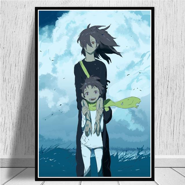 Wall Art Canvas Painting Home Decoration Print Posters Japanese Anime Nordic Modern Style Modular Pictures Children's Room Decor