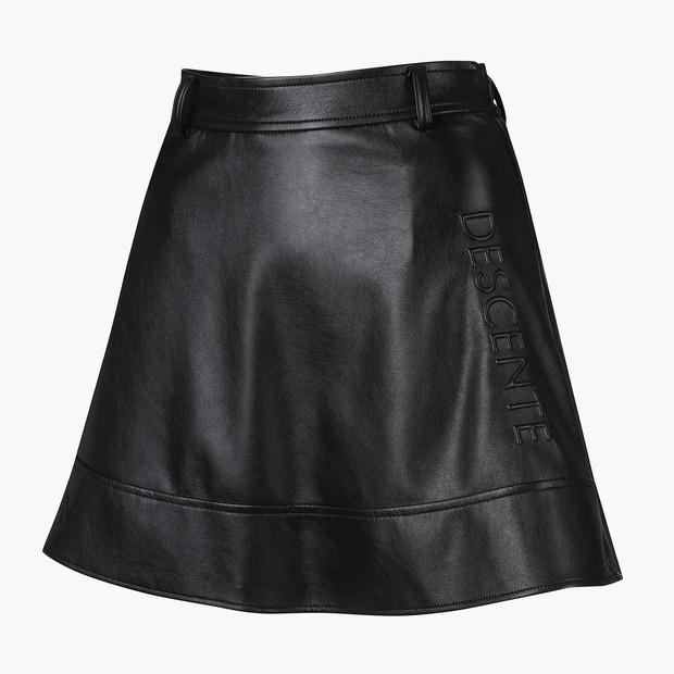 DESCENTE GOLF Women'S Leather Flare Skirt