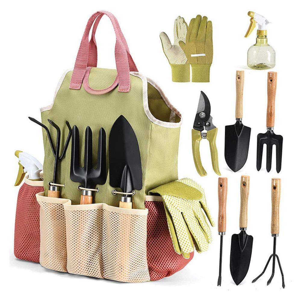 Ergonomic Garden Hand Tool Set Rust-Proof Planting Gear Gardening Tools  Transplanting