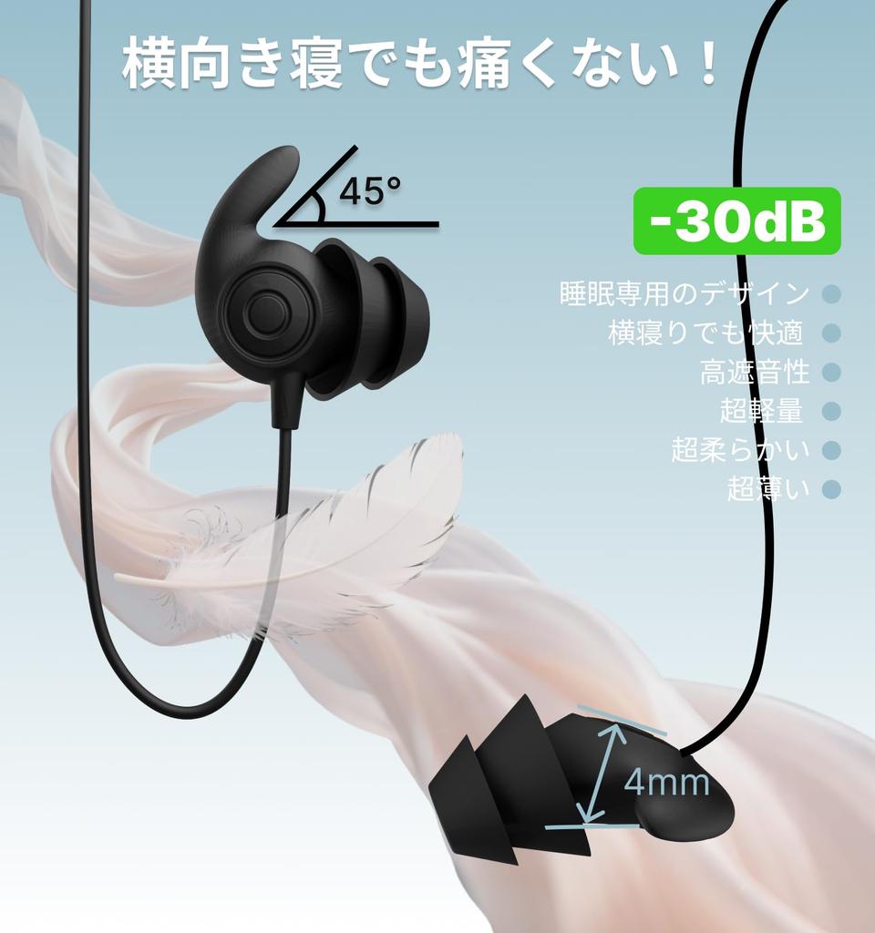 Wired Earphones with Microphone for Sleeping Innovative Earphones for Super Comfortable and Super Flexible Silicone Earphones That Hurt While High