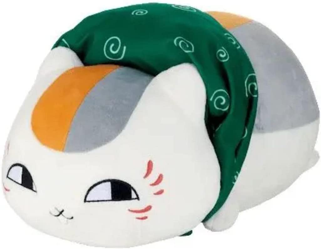 Natsume s Book of Friends Extra Large Nyanko-sensei Travel Plush Toy (Approx. 36cm)