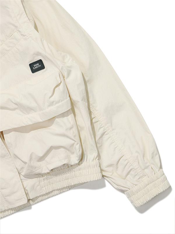 Bibissieoseu W Convertible Hoodie Crop Jacket_Ivory