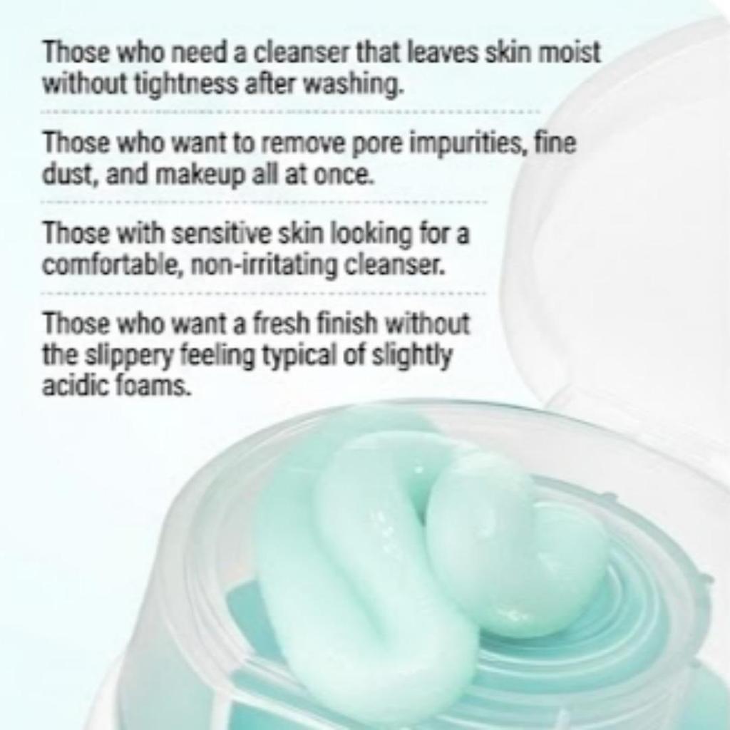 Anua PDRN 100 + Hyaluronic Acid Moisturizing Cleansing Foam 150ml