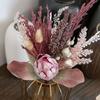 Cloth Artificial Flower Bouquet Colorful Leaves Simulation Flower  Home Decoration
