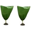 1PC Winter Plant Covers With Drawstring 80*60cm/100*80cm/180*120cm/240*200cm Warm Plant Protection Cover Bags,Protecting Tree