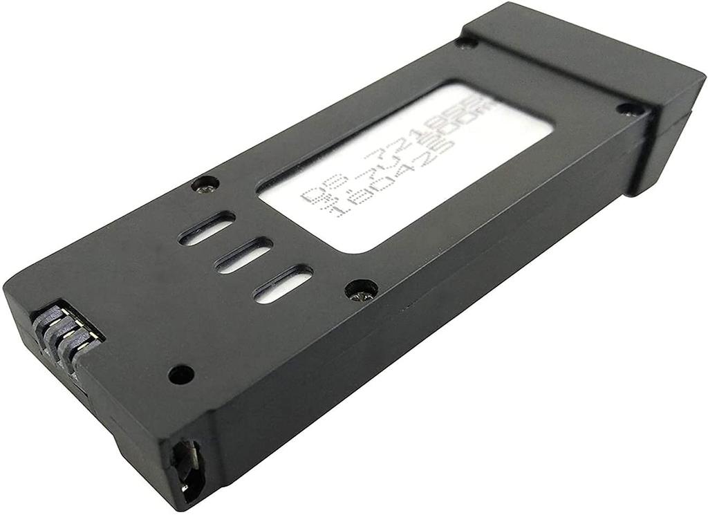 LiPo Battery 3.7V 500mAh for E58 S168 JY019 Drone | Long Life | Overcharge Protection | Black