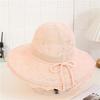 1pc Stylish Wide Brim Sun Hat for Women,Lightweight Foldable Beach Hat Perfect for Summer Trip,Portable Outdoor Visor for Tralve