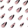 European & American Detachable Wearable Almond Fake Nails - Nail Tips, Finished Products