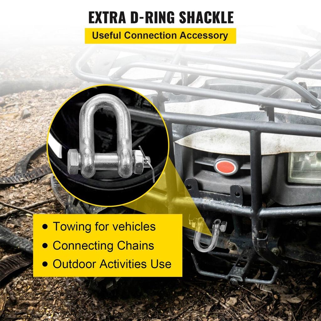 J Hook Chain, 5/16 in x 10 ft Bridle Tow Chain, G80 Bridle Transport Chain, Alloy Steel Chain with 2 G70 J Hooks, 9260 Lbs Break Strength Tow Hooks