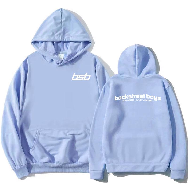 Backstreet Boys INTO THE MILLENNIUM Hoodies Long Sleeve Fashion Hooded Sweatshirts Streetwear Unisex Graphic Print Merch Clothes