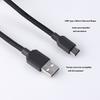 Passed FCC CE Braided USB Keyboard Cable Mechanical Keyboard Type C Cable Double Sleeve Coiled Keyboard Cable