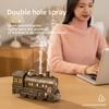 300ML Vintage Steam Train Essential Oil Diffuser with 2-Color LED Light Aroma Diffuser Aromatherapy Diffuser for Office Bedroom