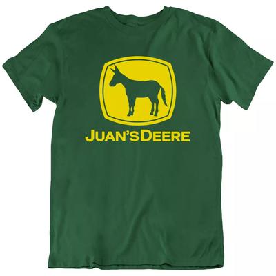Juano Deere, Traktorius, Ūkininkas, Žemės ūkio Mašina Juokingi Marškinėliai T-shirt Dovana Naujas