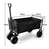 Foldable Off-road Camping Hand Cart and Trolley for Outdoor Supplies
