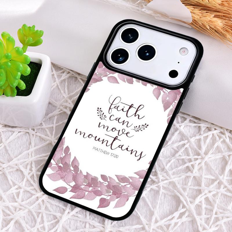 Jesus Bible Christian Religious Phone Case for iPhone 17 Air 16 15 11 12 14 13 Pro Max Shockproof Cover