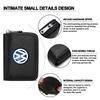 1 pièce Portefeuille de voyage multifonction Porte-billets carte d'identité Organisateur Porte-espèces Sac Pour Volkswagen Golf 7 5 4 6 Mk4 VW Tiguan Mk7 Qx0