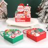 10pcs, Christmas Hand-held Packaging Box, Perfect for Cookies, Candy & Party Favors