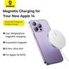 Baseus Mini magnetická bezdrátová nabíječka 15W pro iPhone Rychlé nabíjení pro iPhone 16 15 14 13 12 11 Pro Max