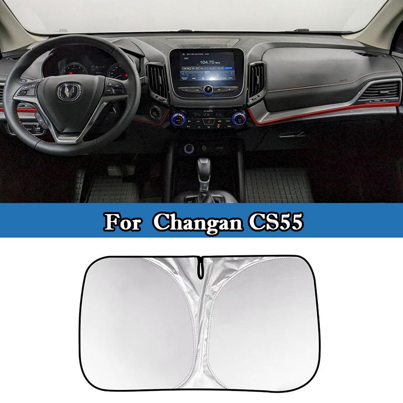 For Changan CS35 CS55 CS75 Plus CS95 UNI-K UNI-T UNI-V Lamore Eado Plus Car Windshield Sunshade Cover Front Window UV Protection