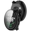 PC+Tempered Protective Case Full Coverage Hard Screen Protector Anti-Scratch Cover Shell for Suunto Race 2