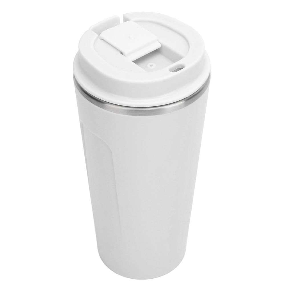 Självrörande kaffemugg USB-uppladdningsbar rostfri stål auto självblandande kopp med lock för kontor