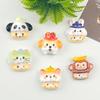 Cartoon Monkey Resin Accessories: DIY Hair Clip, Keychain, Phone Case, Crocs Pendant