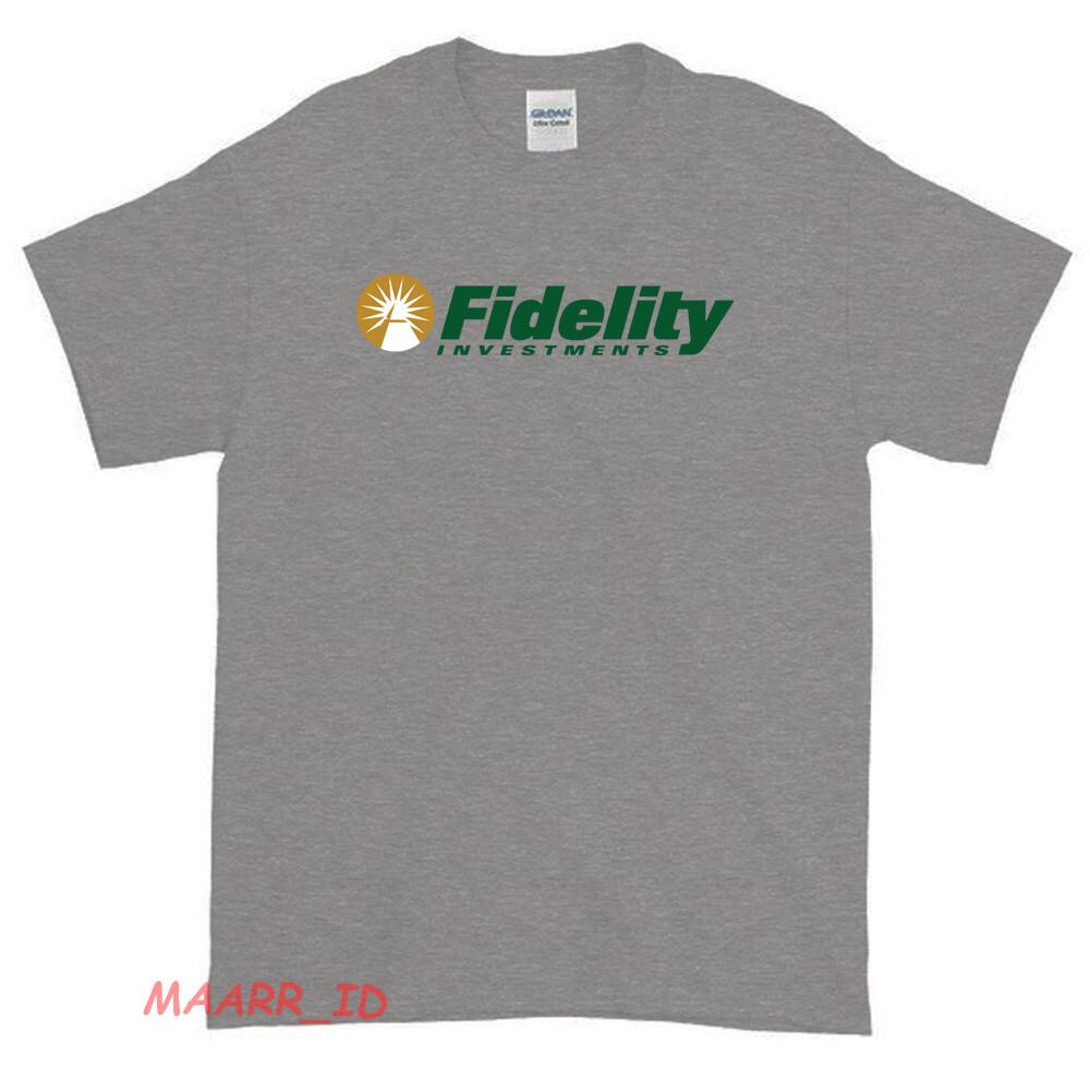 New Fidelity Investments Logo American Funny T Shirt USA size S-XXL Unisex T-Shirt L
