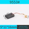 10pcs Motor Carbon Brush Set Replacement Parts Carbon Brush Electric Hammer Cutting Polishing Machine Power Tool Electric Tools
