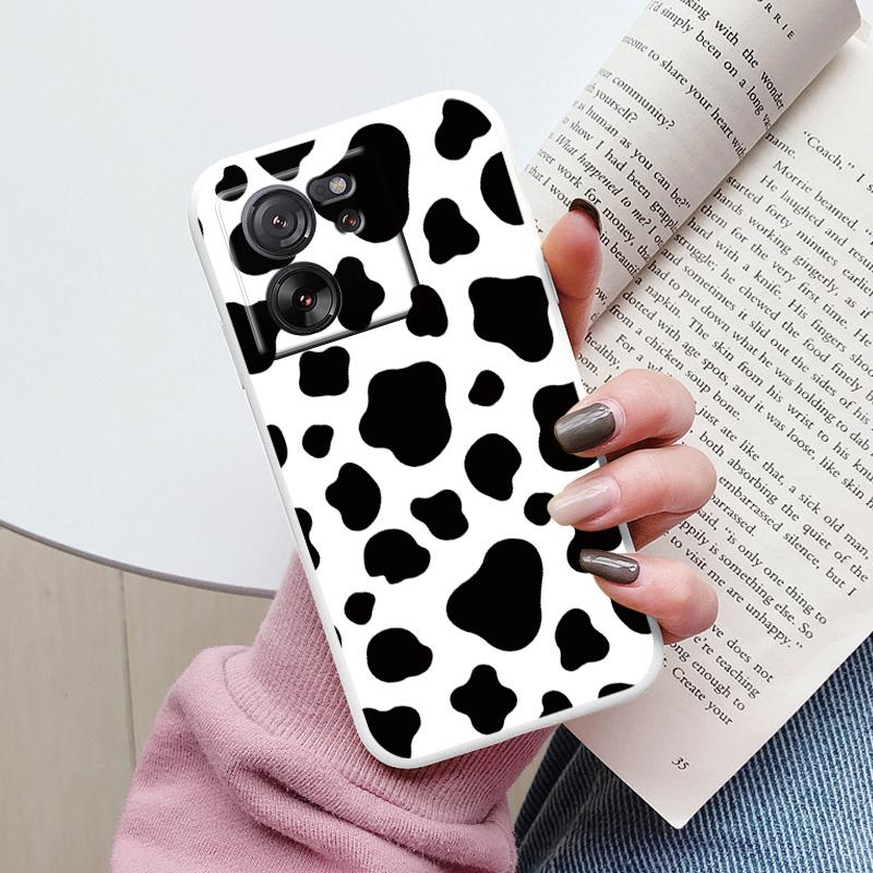 For Xiaomi 13T Pro Case TPU Soft Silicone Coque Flower Pattern Cartoon Painted Phone Cover For Xiaomi 13T Back Protection Capa