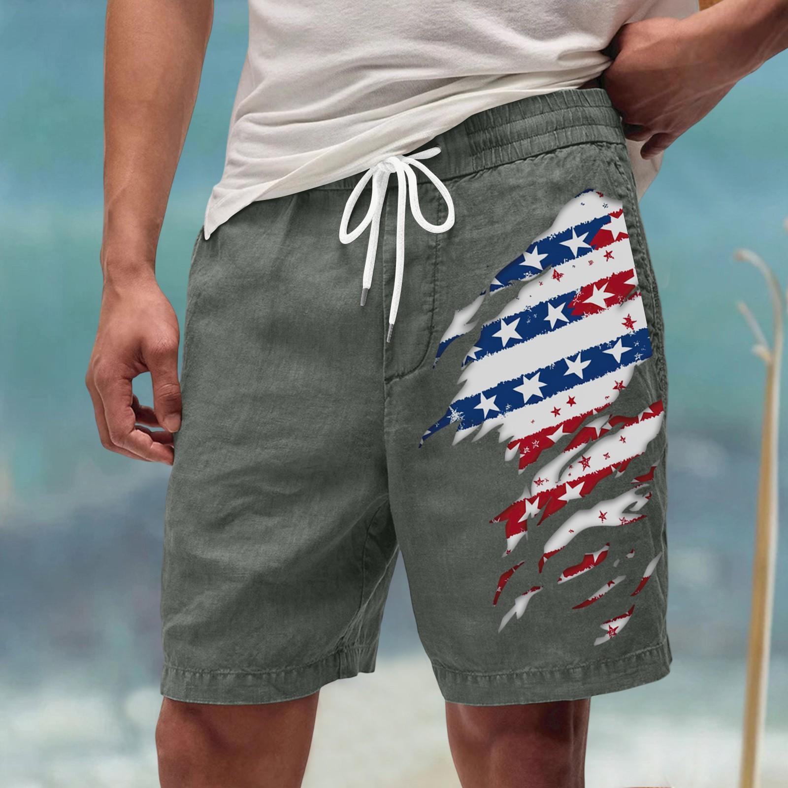 

Мужские летние большие повседневные свободные спортивные брюки пляжные шорты XXL