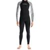 Wetsuit for Adult Back Zipper Diving Suit Winter Swimming Kayak Canoeing Men XXXL