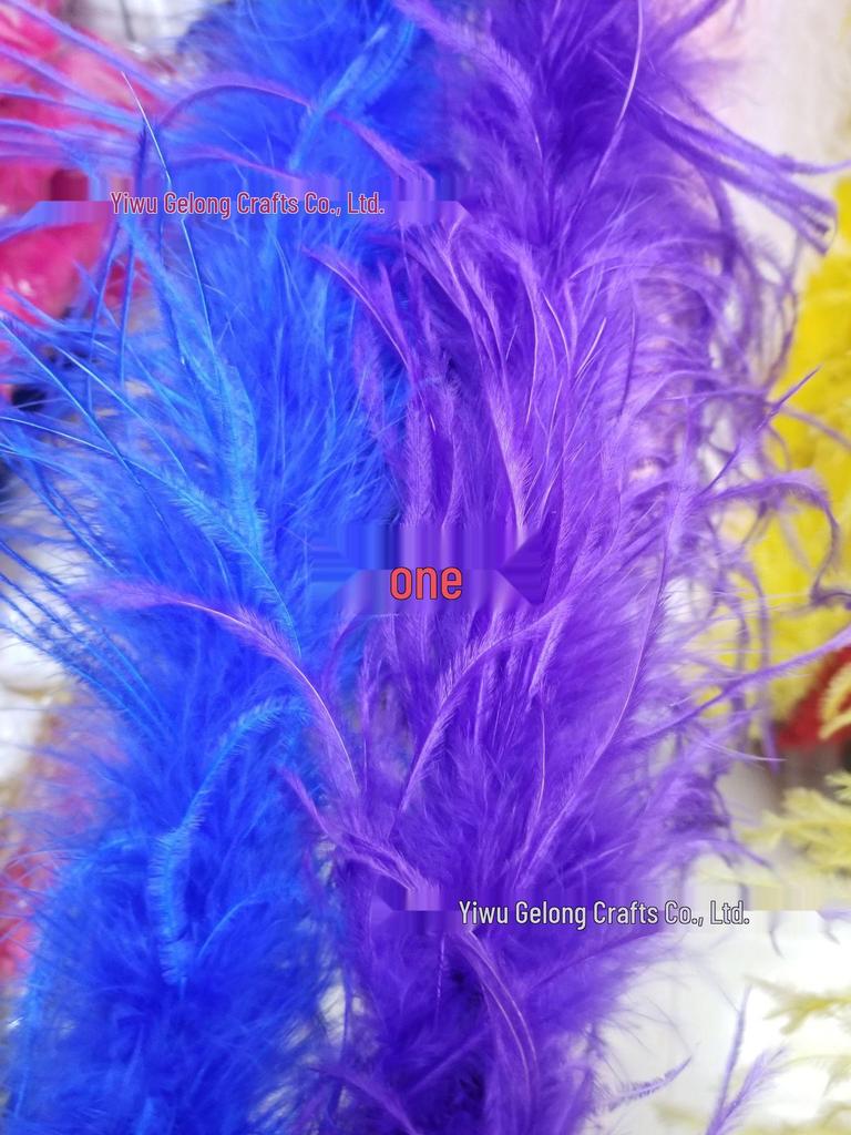 Ostrich Feather Strips for Decorative Stage & Catwalk Scarves