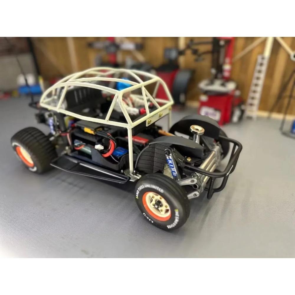 Upgrade Parts Engine Model/fender/interiors/luggage Roll Cage -Tamiya 1/10 Sand Scorcher 2WD Buggy Kit Tamiya Sand Scorcher 2010