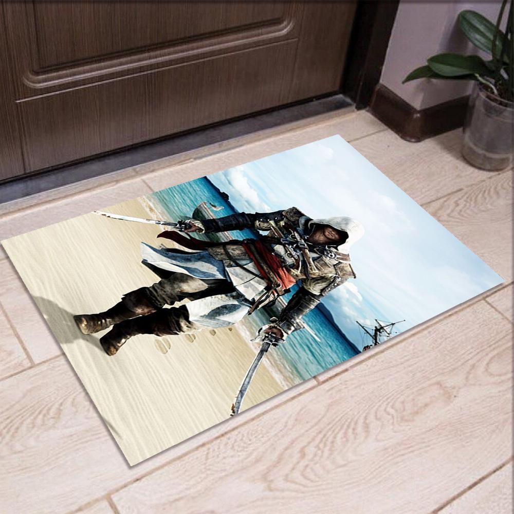 Assassin's Creed Printed Carpet,Rug,for Office Chair Living Room Bedroom Kitchen Room Decor Gifts.