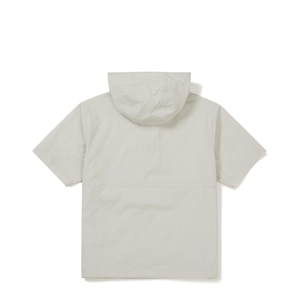 [Snowpeak] Route Hooded Short-Sleeve Anorak Light Beige (S24MURAN65)
